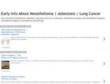 Tablet Screenshot of mesothelioma-earlyinfo.blogspot.com