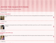 Tablet Screenshot of makeupjunkeejenne.blogspot.com