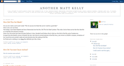 Desktop Screenshot of anothermattkelly.blogspot.com