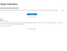 Tablet Screenshot of kyzencabinetry.blogspot.com