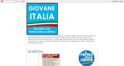 Desktop Screenshot of giovaneitaliacrema.blogspot.com