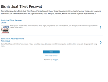 Tablet Screenshot of bisnisjualtiketpesawat.blogspot.com