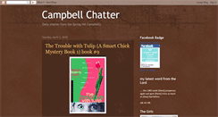 Desktop Screenshot of campbellchatter.blogspot.com