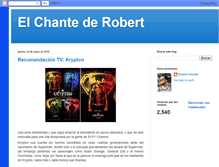 Tablet Screenshot of elchantederobert.blogspot.com