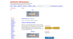 Desktop Screenshot of get-paid-per-1000-downloads.blogspot.com