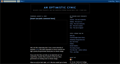 Desktop Screenshot of moptimisticcynic.blogspot.com