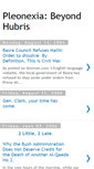 Mobile Screenshot of pleonexiabeyondhubris.blogspot.com