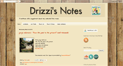 Desktop Screenshot of drizzis.blogspot.com