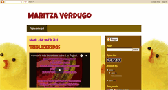 Desktop Screenshot of maritza-verdugo.blogspot.com