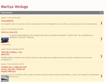 Tablet Screenshot of maritza-verdugo.blogspot.com