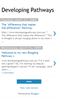 Mobile Screenshot of developingpathways.blogspot.com