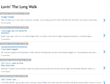 Tablet Screenshot of lovinthelongwalk.blogspot.com