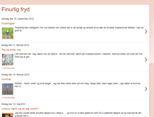 Tablet Screenshot of finurligfryd.blogspot.com