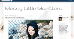 Desktop Screenshot of messylittlemonsters.blogspot.com