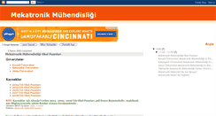 Desktop Screenshot of mekatronik-muhendisligi.blogspot.com