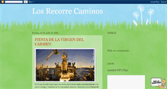 Desktop Screenshot of losrecorrecaminos.blogspot.com