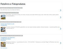 Tablet Screenshot of fotolivro4digital.blogspot.com