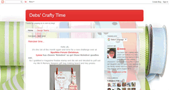 Desktop Screenshot of debscraftytime.blogspot.com