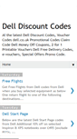 Mobile Screenshot of delldiscountcodes.blogspot.com