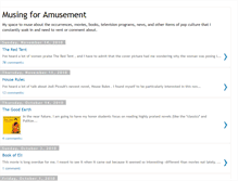 Tablet Screenshot of musingforamusement.blogspot.com