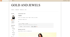 Desktop Screenshot of goldandjewels.blogspot.com