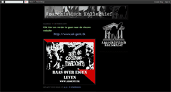 Desktop Screenshot of anarchistischkollektief.blogspot.com