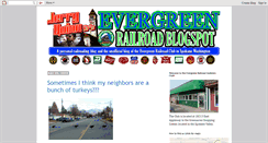 Desktop Screenshot of evergreenrr.blogspot.com