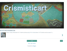 Tablet Screenshot of crismisticart.blogspot.com