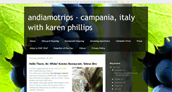 Desktop Screenshot of andiamotrips.blogspot.com