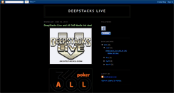 Desktop Screenshot of deepstackslive.blogspot.com