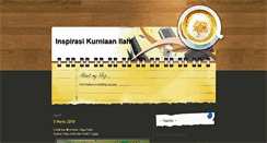 Desktop Screenshot of kurniaanilahi.blogspot.com
