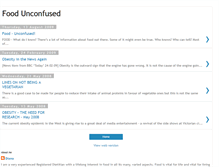 Tablet Screenshot of foodunconfused.blogspot.com