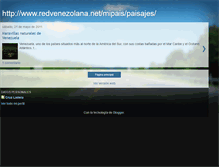 Tablet Screenshot of httpwwwredvenezolananetmipaispaisajes.blogspot.com