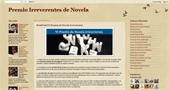Desktop Screenshot of premioirreverentes.blogspot.com