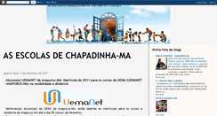 Desktop Screenshot of chapadinhaescola.blogspot.com