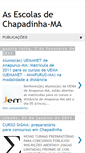 Mobile Screenshot of chapadinhaescola.blogspot.com