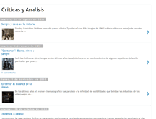 Tablet Screenshot of criticasyanalisis.blogspot.com