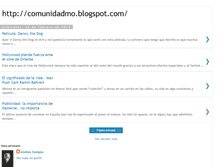 Tablet Screenshot of comunidadmo.blogspot.com