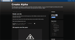 Desktop Screenshot of createalpha.blogspot.com