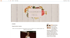 Desktop Screenshot of casamentofacil.blogspot.com