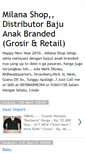 Mobile Screenshot of milanastore.blogspot.com