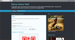 Desktop Screenshot of joerg-meinekleinewelt.blogspot.com