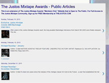 Tablet Screenshot of mixtapeawards.blogspot.com