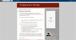 Desktop Screenshot of 1001daysto101goals.blogspot.com