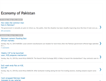 Tablet Screenshot of pak-economy.blogspot.com