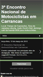 Mobile Screenshot of motociclistasemcarrancas.blogspot.com