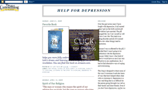 Desktop Screenshot of mylady-depressionhelp.blogspot.com