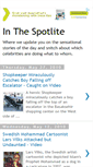 Mobile Screenshot of inthespotlite.blogspot.com