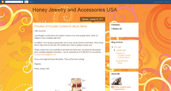 Desktop Screenshot of honeyjewelryusa.blogspot.com