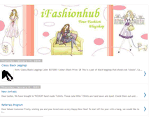 Tablet Screenshot of ifashionhub.blogspot.com